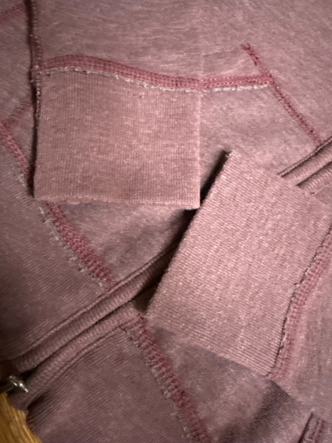 아베크롬비 후드집업 M (버건디) 상품이미지3