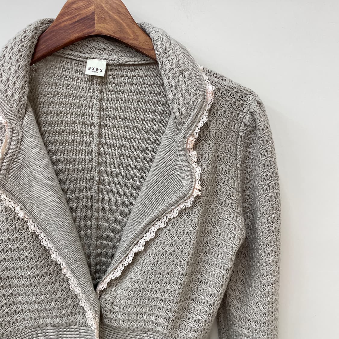 엑시즈팜 니팅 자켓 상품이미지3