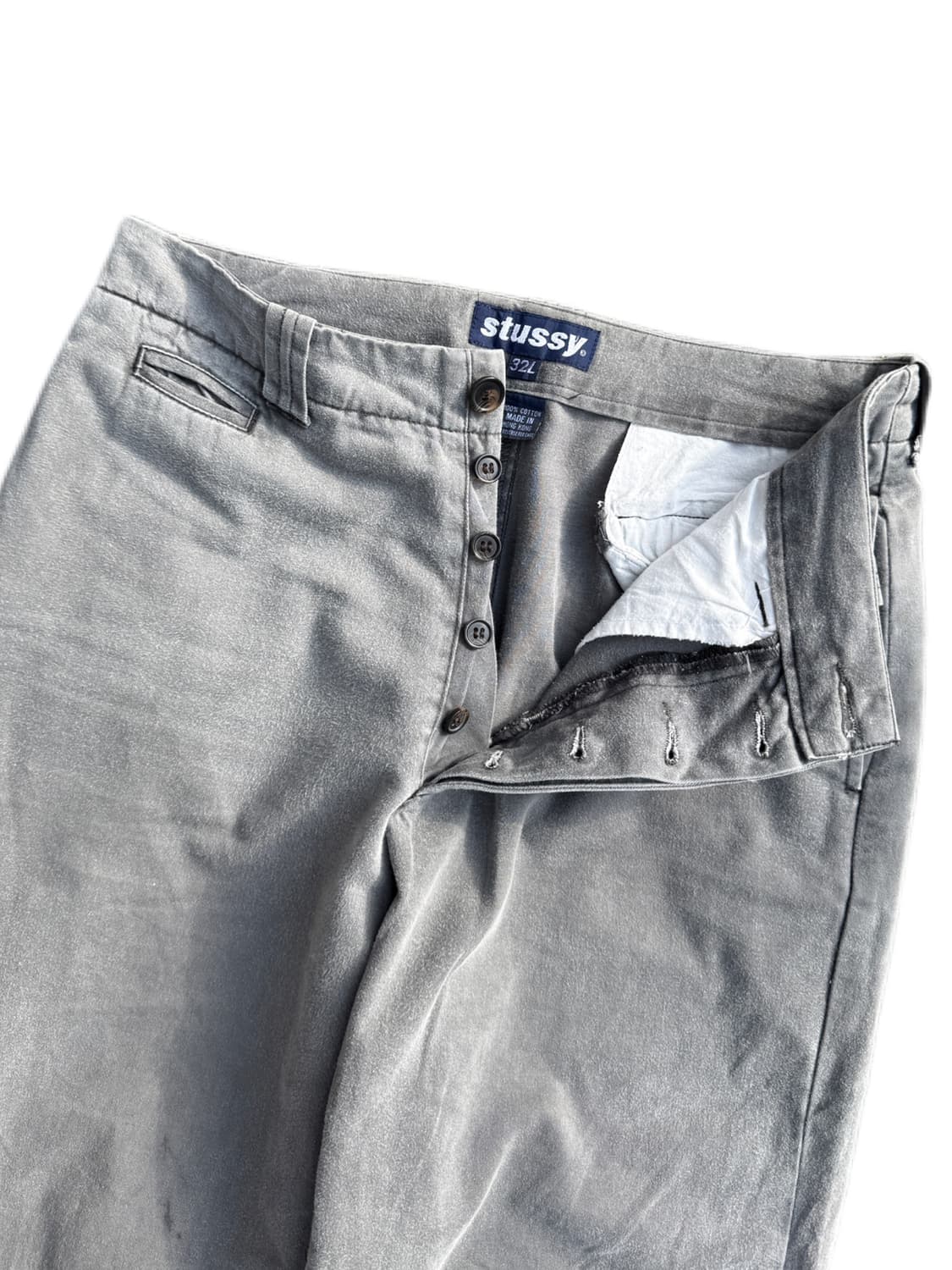 90s 스투시 코튼 치노팬츠 32in 상품이미지3