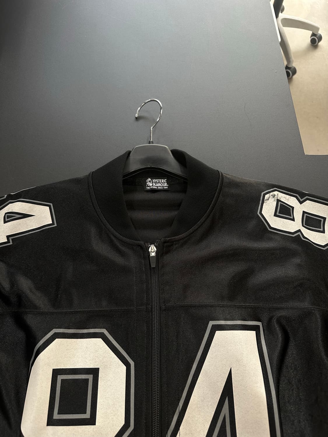 히스테릭글래머 HYS 넘버링 베이스볼 새틴자켓 상품이미지7