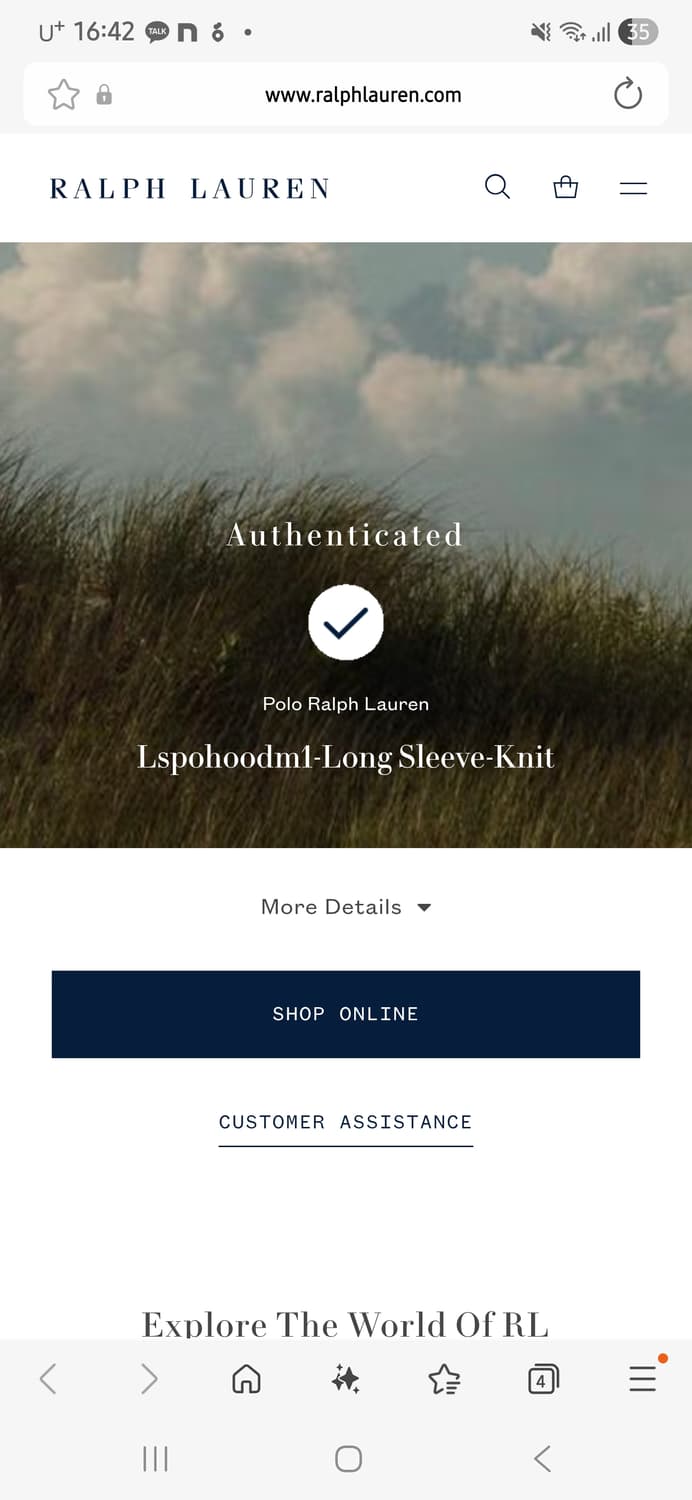 Polo Ralph Lauren 폴로 랄프로렌 블랙 후드 티셔츠 상품이미지2