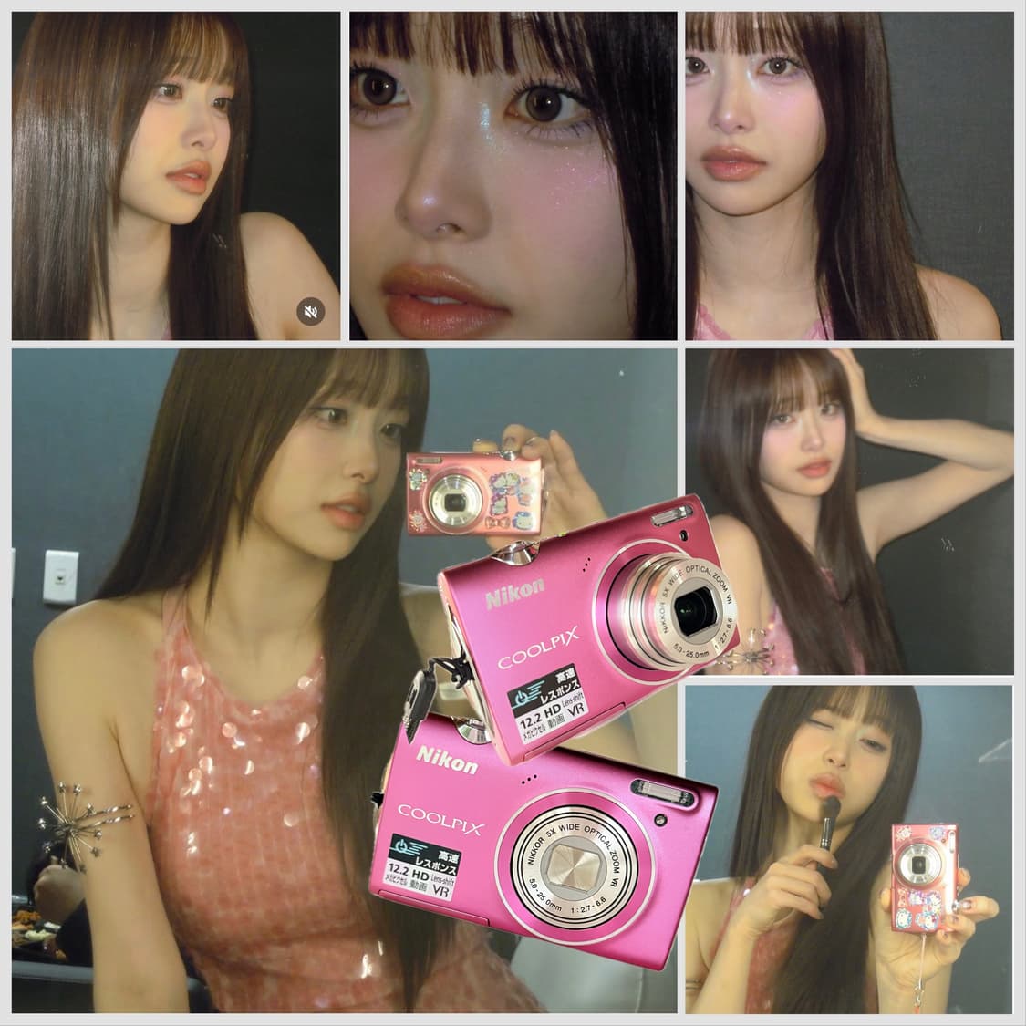 ✨츄 픽 미품 ✨ 니콘 쿨픽스 S5100 핑크 빈티지디카 상품이미지1