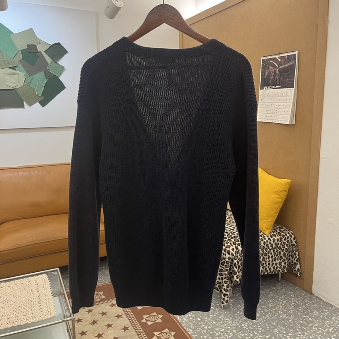 라코스테 모던시크 캐주얼 브이넥 버튼 가디건 S C10450 상품이미지4