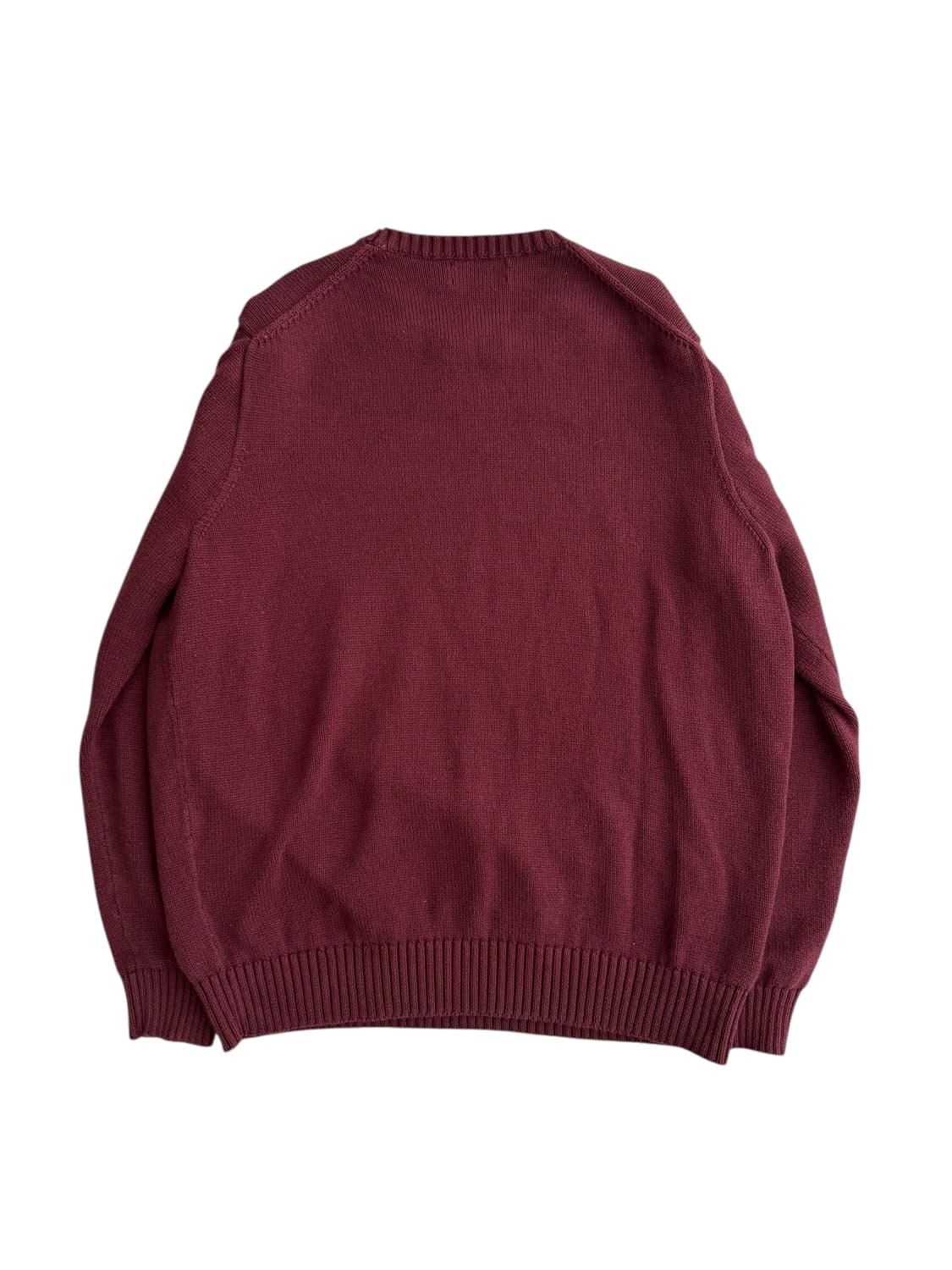 폴로 버건디 니트 상품이미지6
