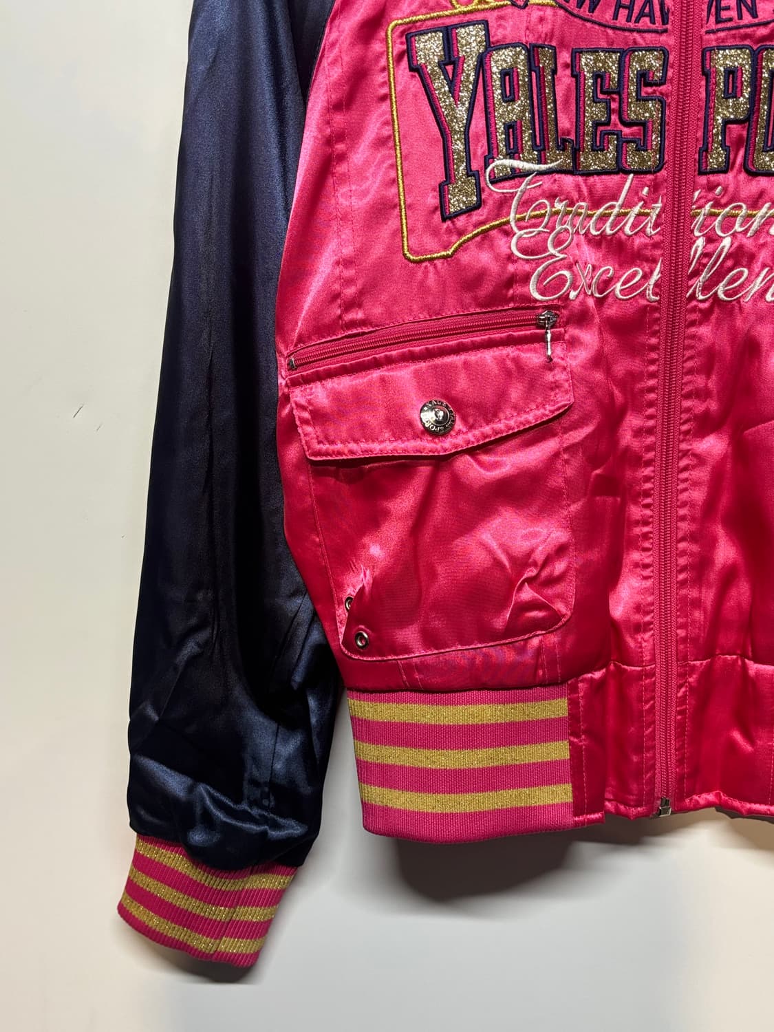 YALE 예일 핑크 점퍼 상품이미지3