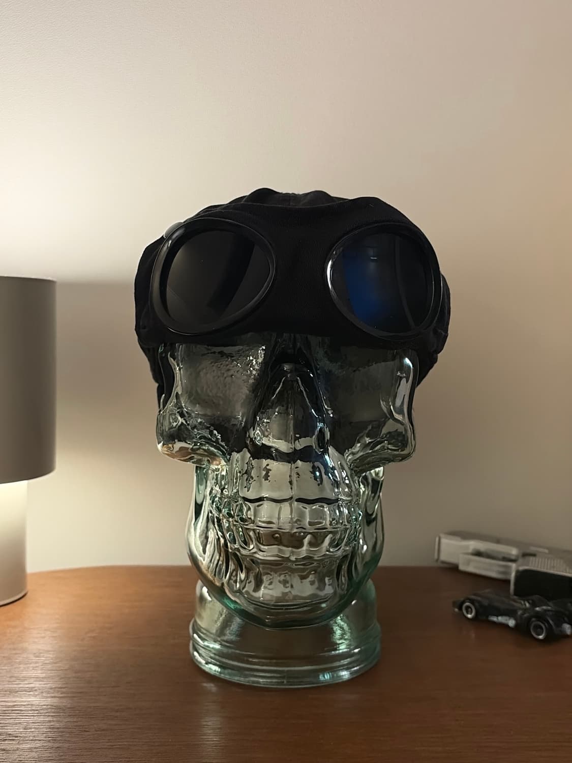 18ss 올드 CP 컴퍼니 고글캡 패치 블랙 볼캡 L (58) 상품이미지1