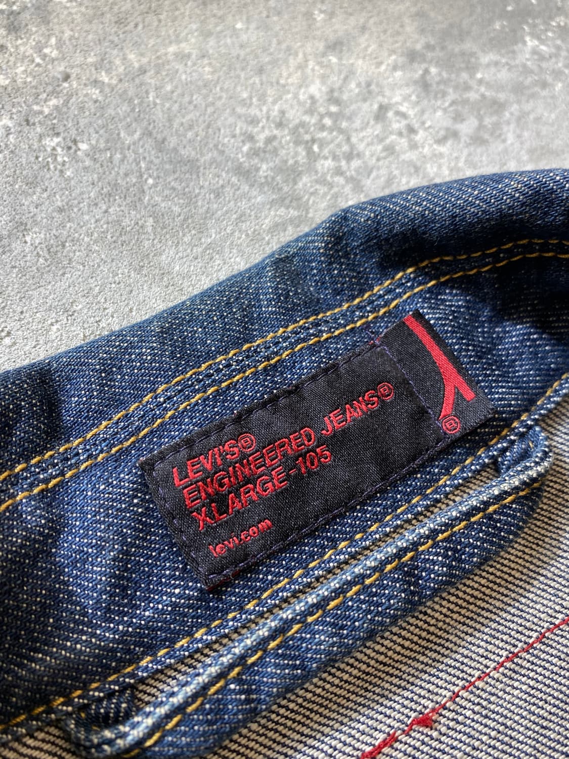 [XL] 00s Levi's 리바이스 엔지니어드 데님자켓 상품이미지7