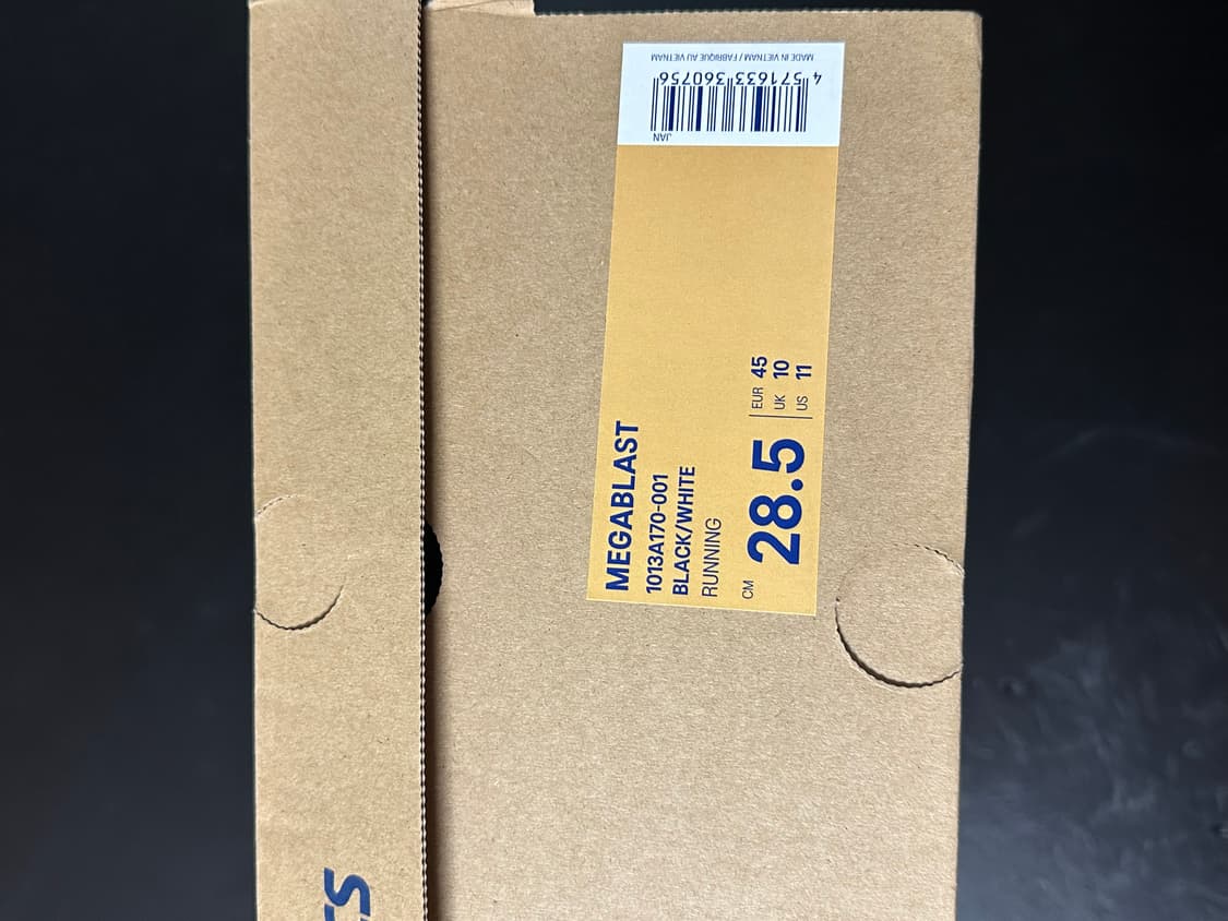 아식스 메가블라스트 블랙 285 상품이미지7
