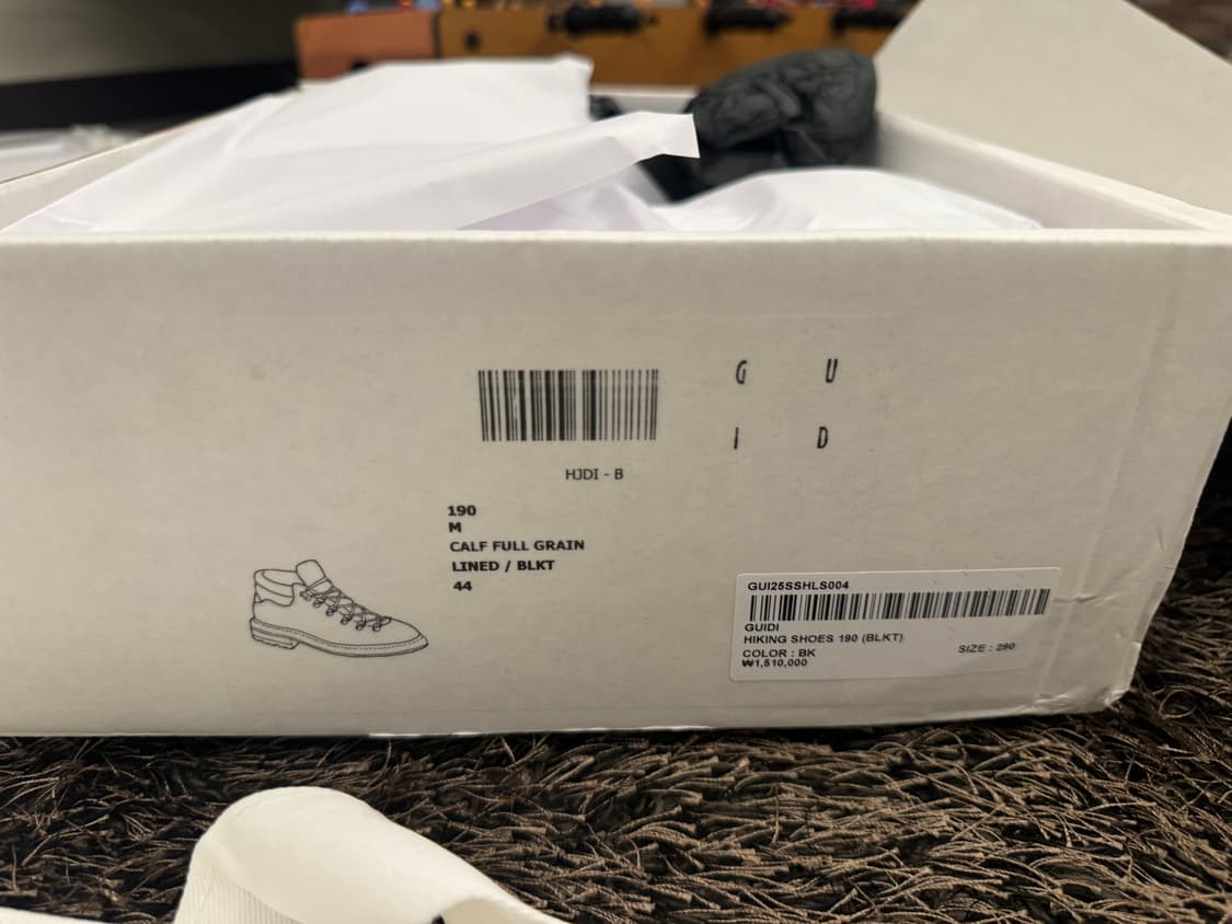 190 calf full grain hiking (44size) 상품이미지8