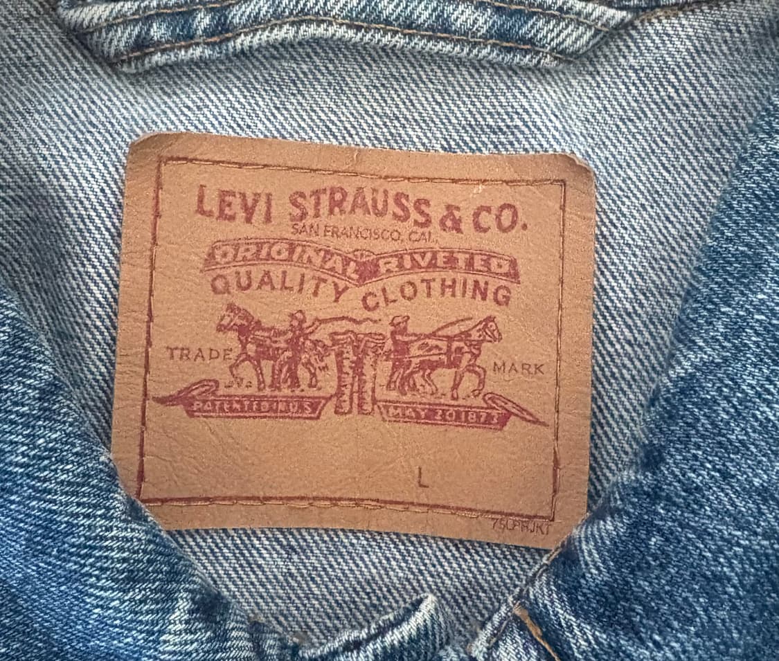 리바이스 청자켓 상품이미지3