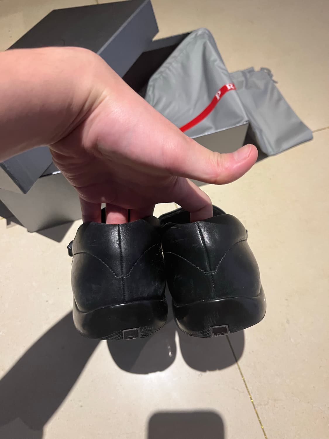 프라다 스포츠 버클 로퍼 스니커즈 6.5 상품이미지2