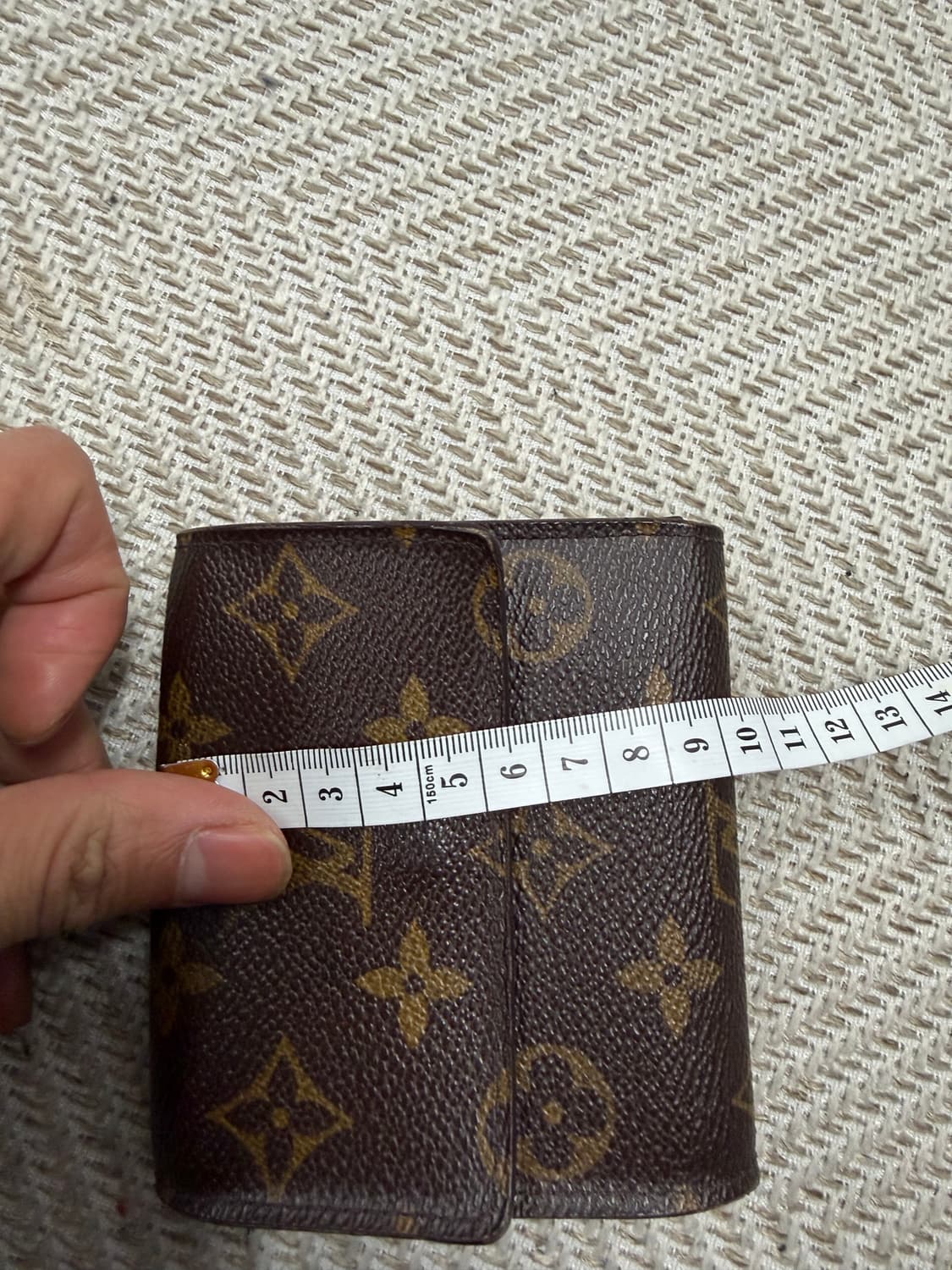 정품) 루이비통 모노그램 여성 반지갑  상품이미지9