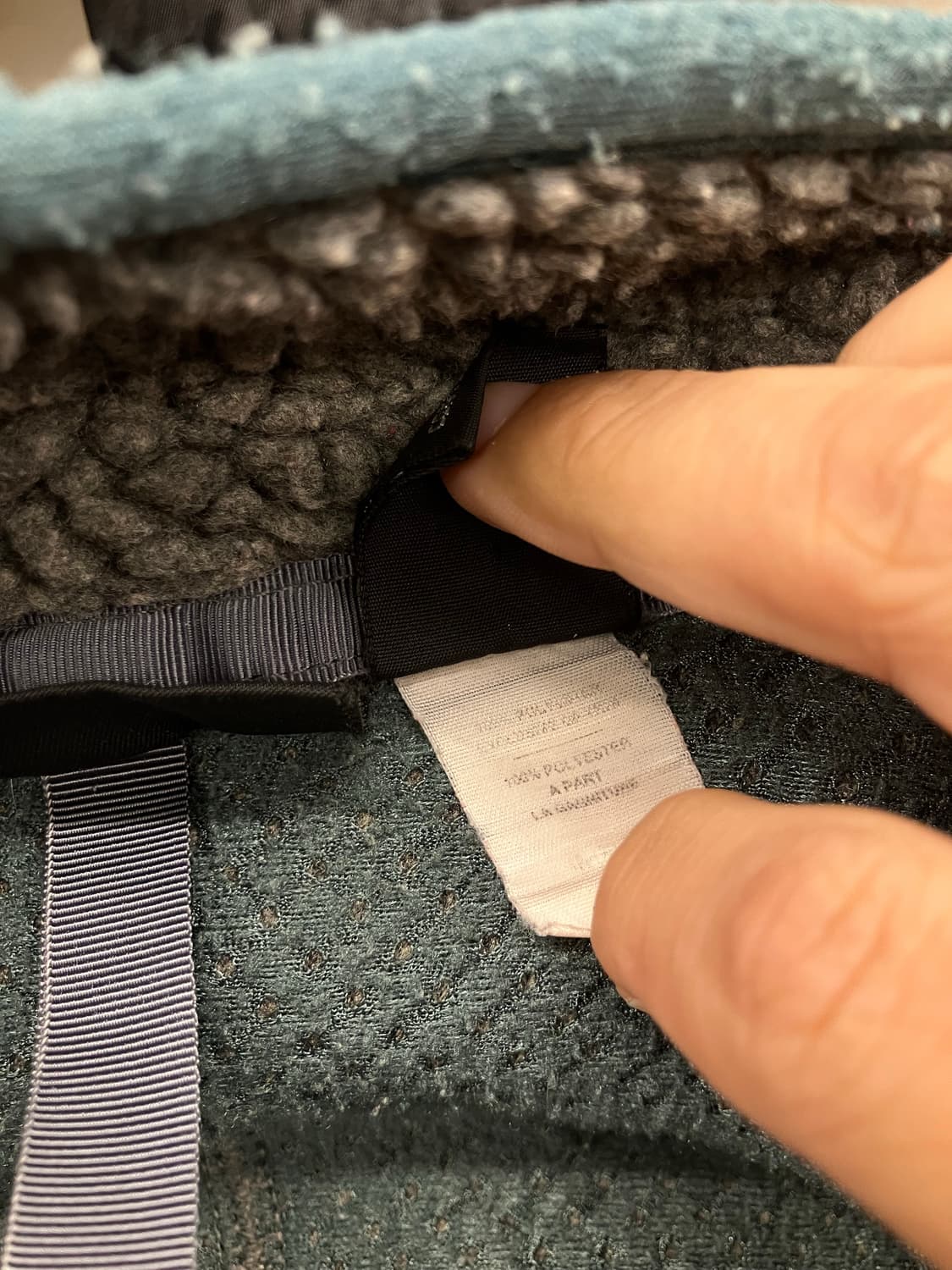 파타고니아 클래식 레트로 딥파일 플리스 그린 상품이미지3