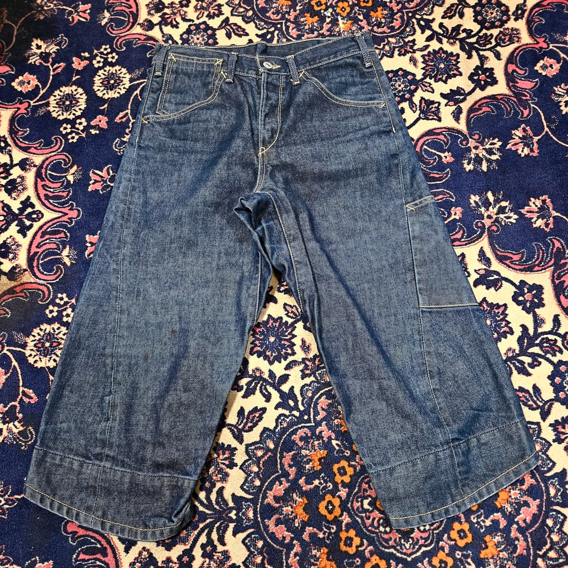 리바이스(Levis) 엔지니어드진 8부 데님 반바지 쇼츠 상품이미지2