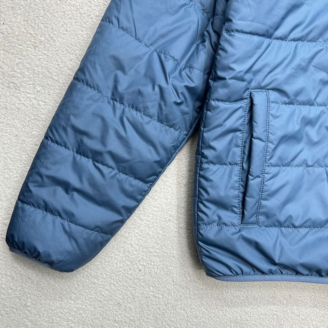 파타고니아 리버시블 키즈 퀄팅 플리스 후드집업 자켓 XXL 상품이미지6