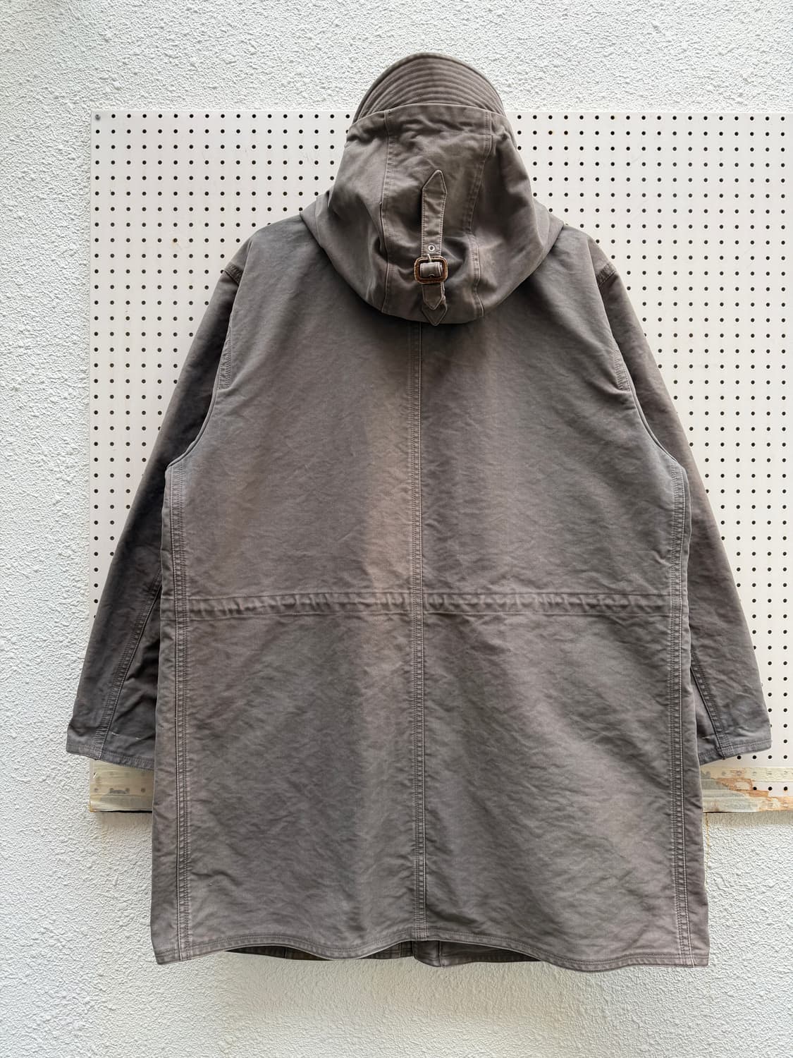 2000s SALVATORE FERRAGAMO 페레가모 몰스킨 후드파카 상품이미지2