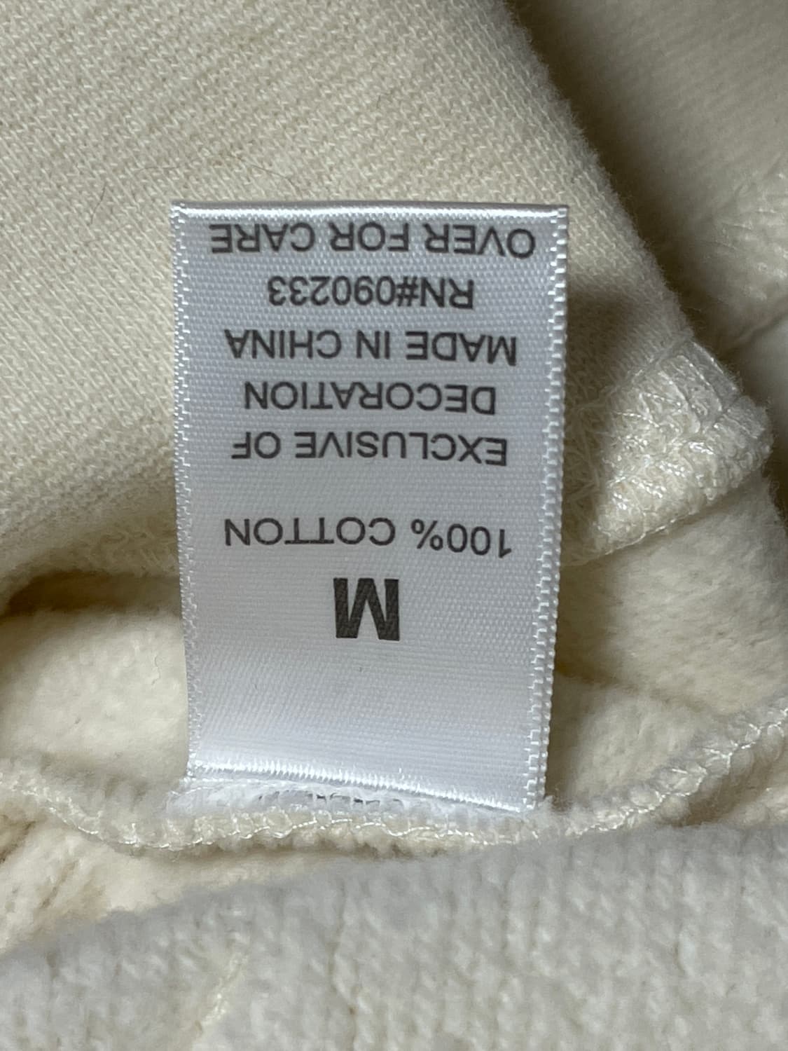 Essentials 3D Silicon Applique Pullover  상품이미지4