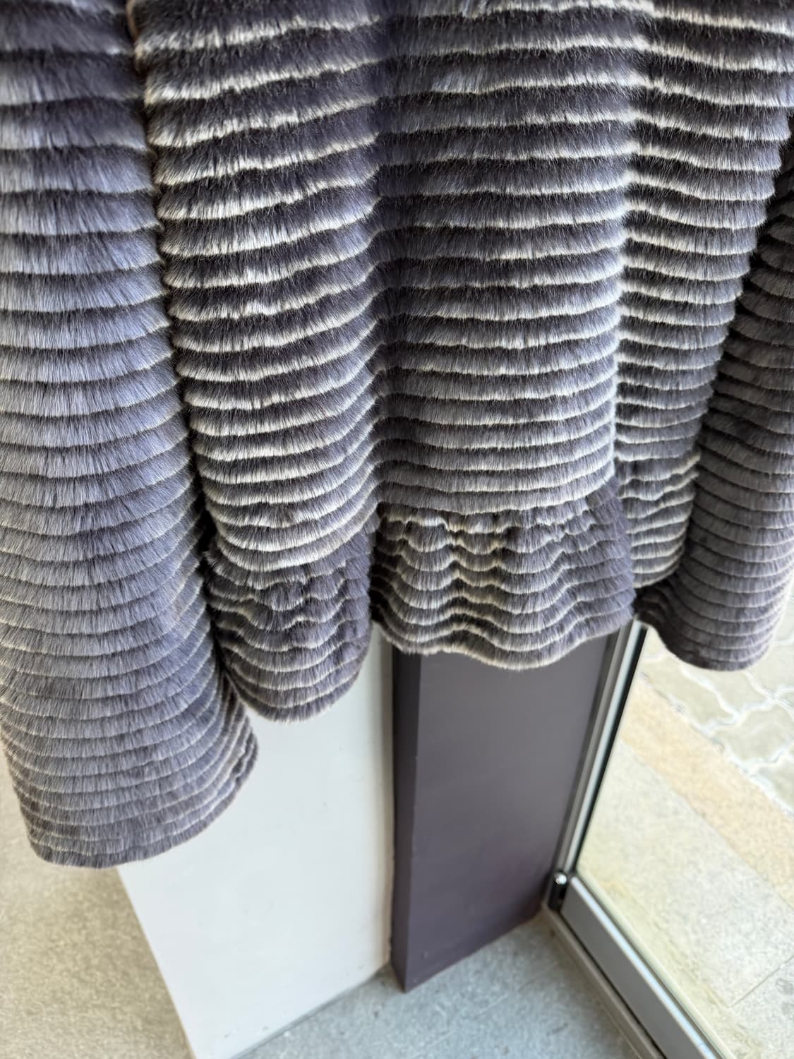 55/ 아르마니 레더블랜딩 퍼 집업자켓(새상품) 상품이미지8