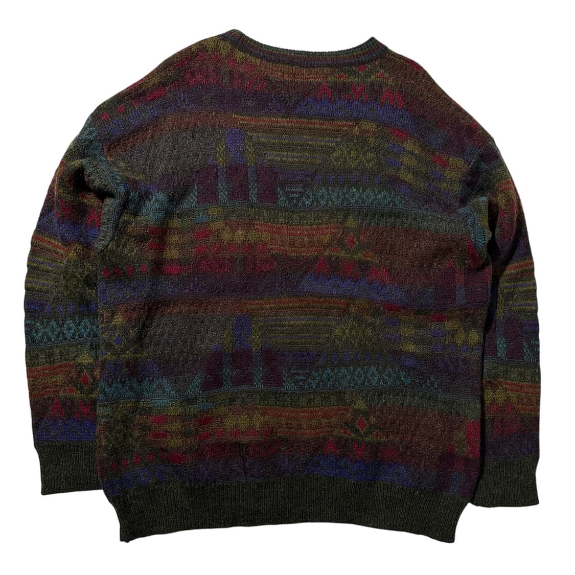 입생로랑 패턴 라운드 니트 상품이미지2