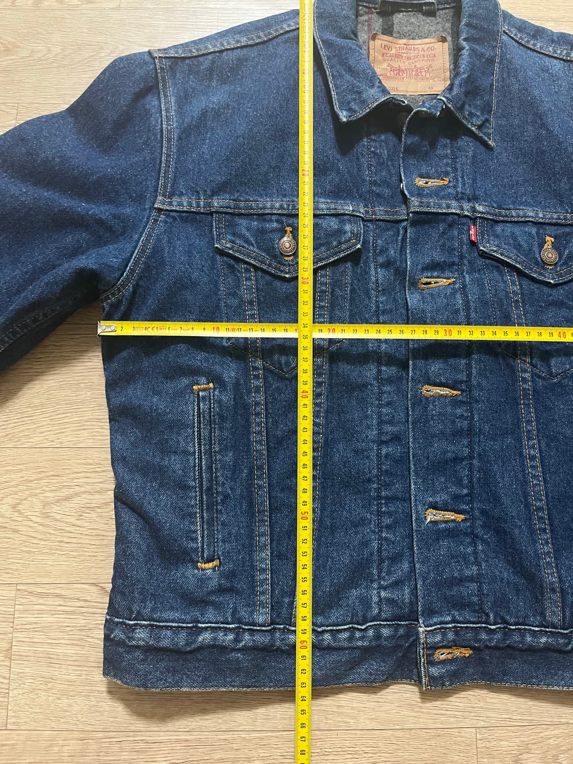 리바이스 데님 자켓 청자켓 기모 상품이미지4