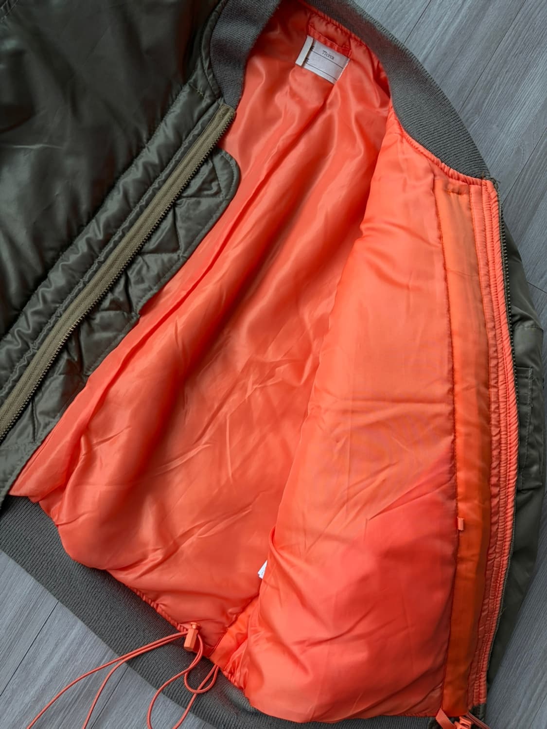 [F] 77CIRCA 나나서카 MA-1 항공점퍼 자켓 상품이미지3