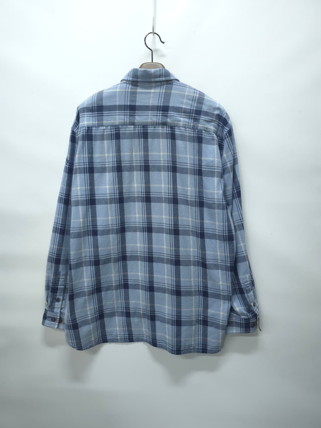 루츠(ROOTS) 오버핏 지퍼 체크 셔츠자켓 ( 105~110 ) 상품이미지5