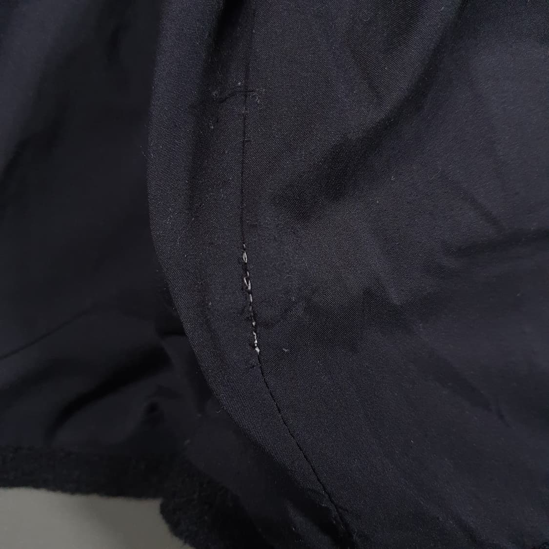 여성 M) 더오픈프로덕트 블랙 크롭 울 모 버튼 포켓 트위드 자켓 상품이미지5