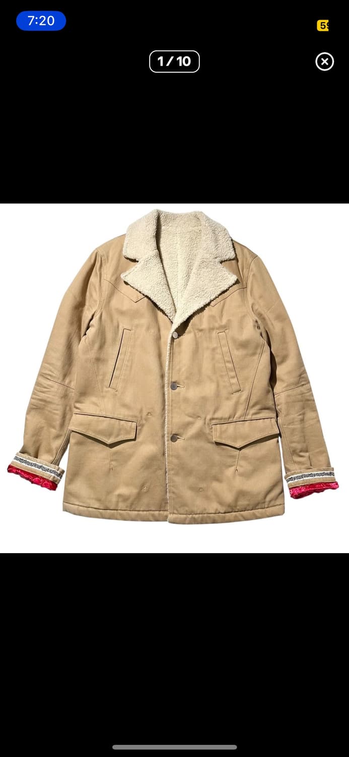 넘버나인 쉐르파 웨스턴 자켓 상품이미지1