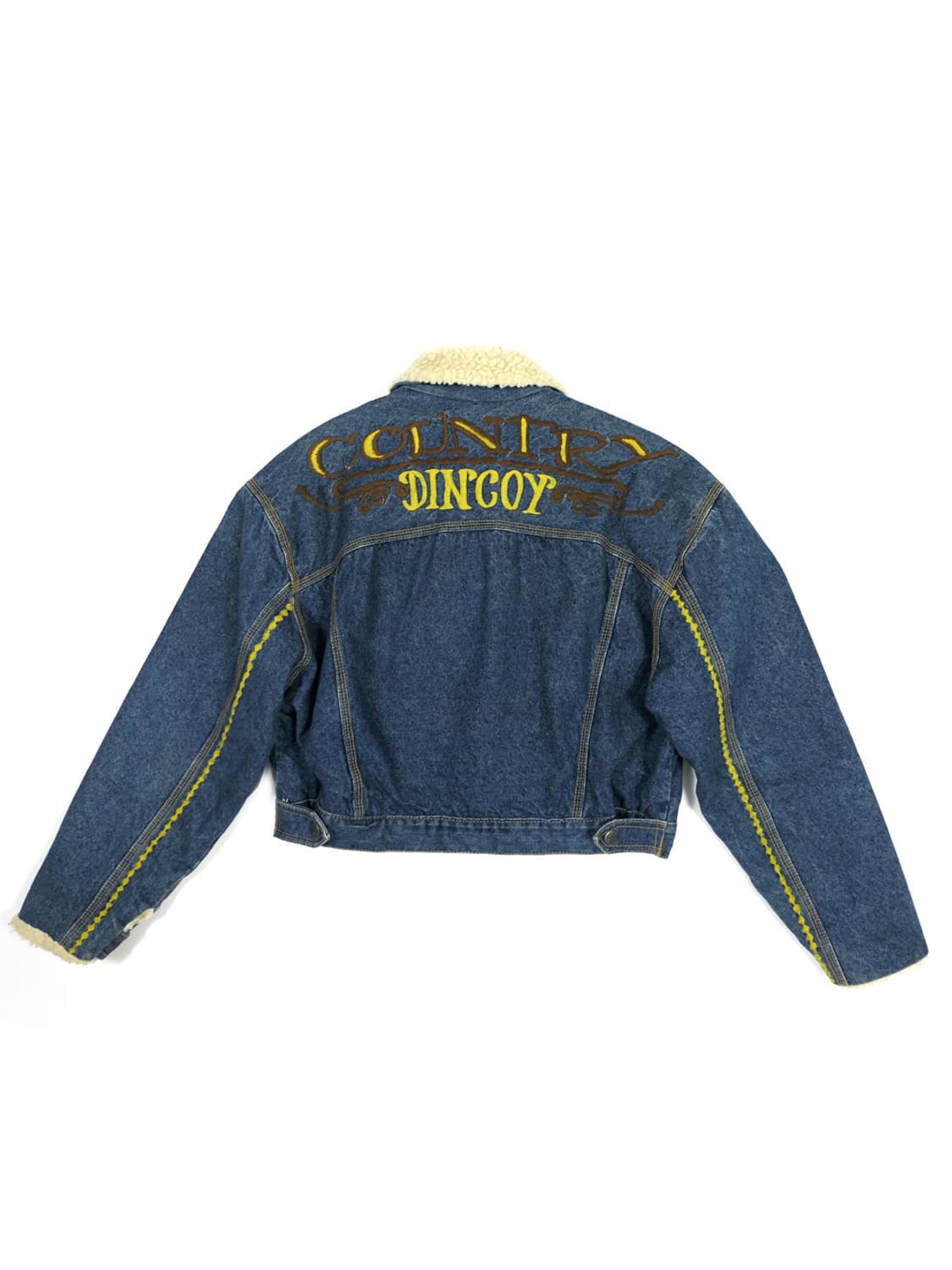 Dincoy sherpa denim jacket 상품이미지4