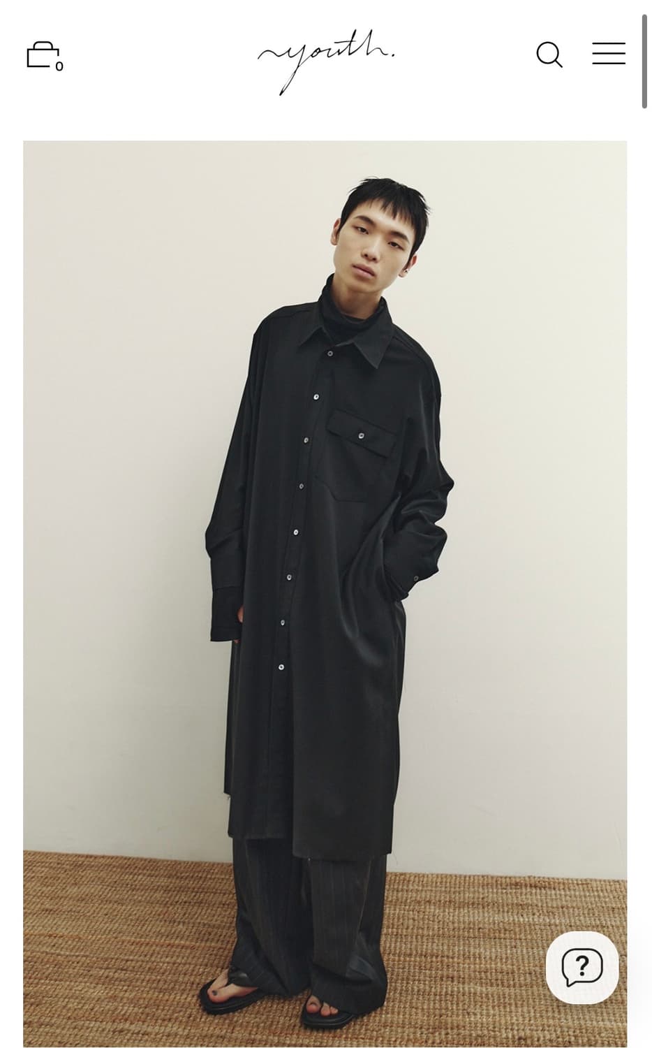 Long Line Shirt 상품이미지3