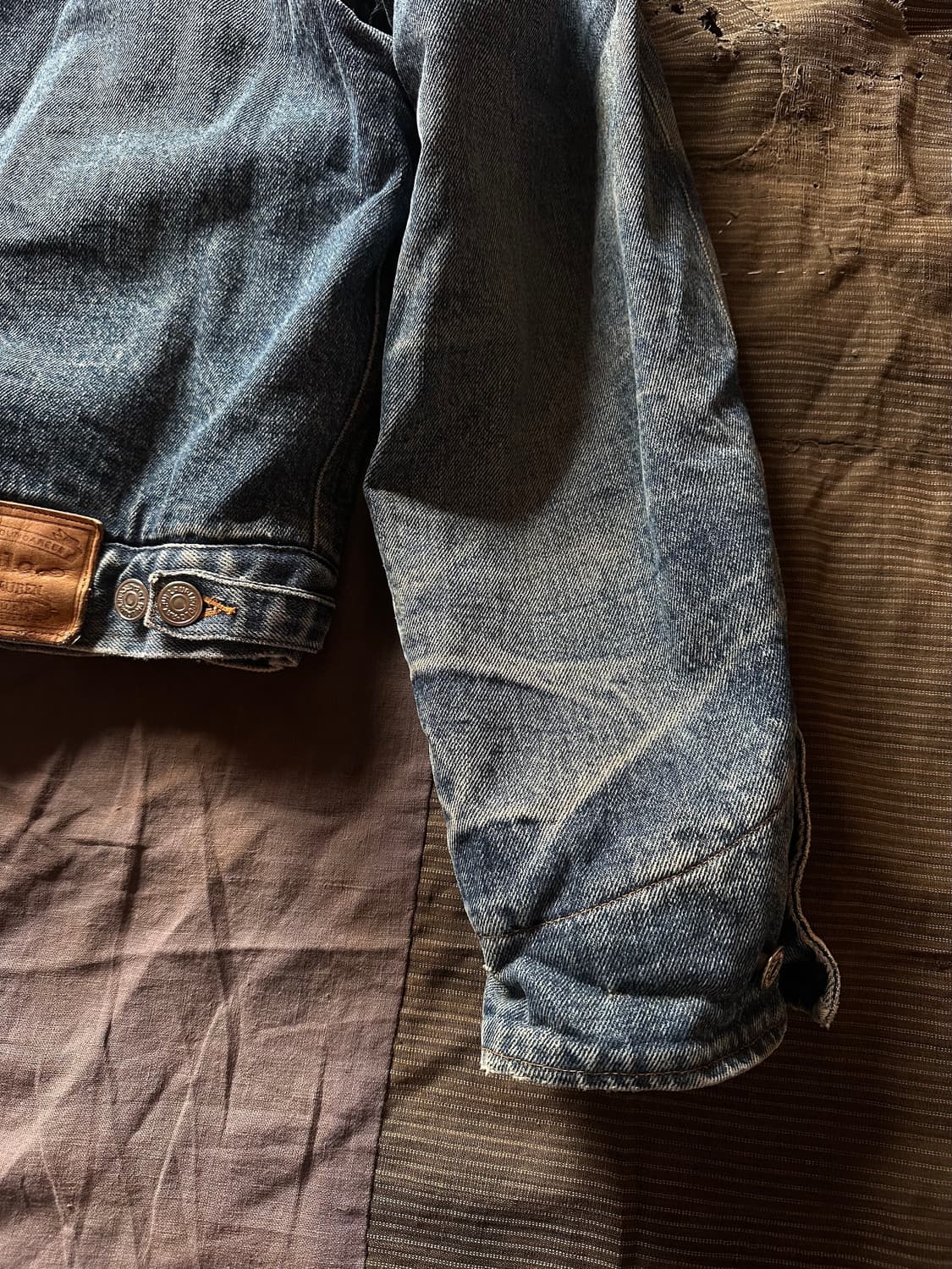 80s Polo Dungarees Denim Jacket 상품이미지6