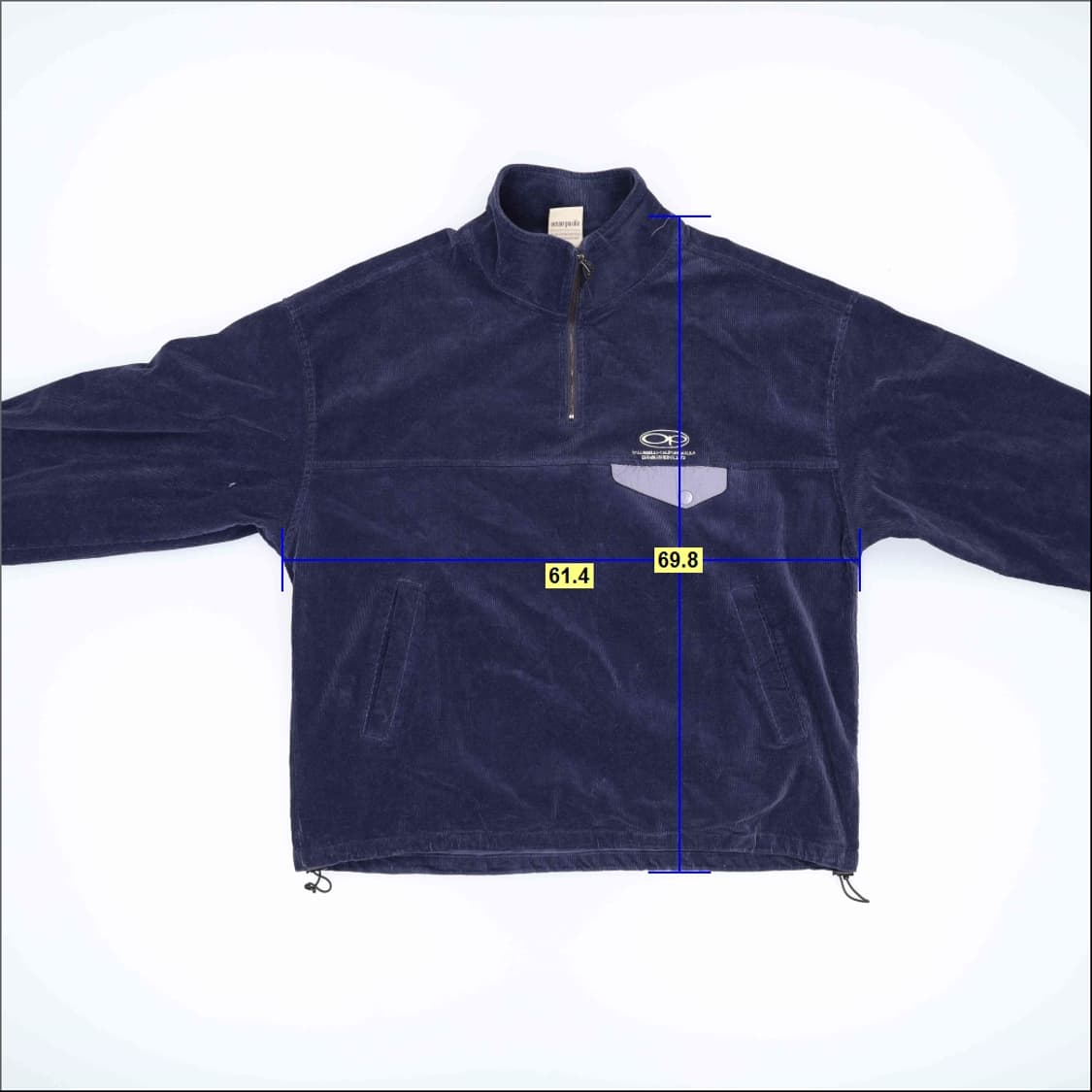 [L] 신형 오션퍼시픽 코듀로이 하프집업 1223H1 상품이미지6