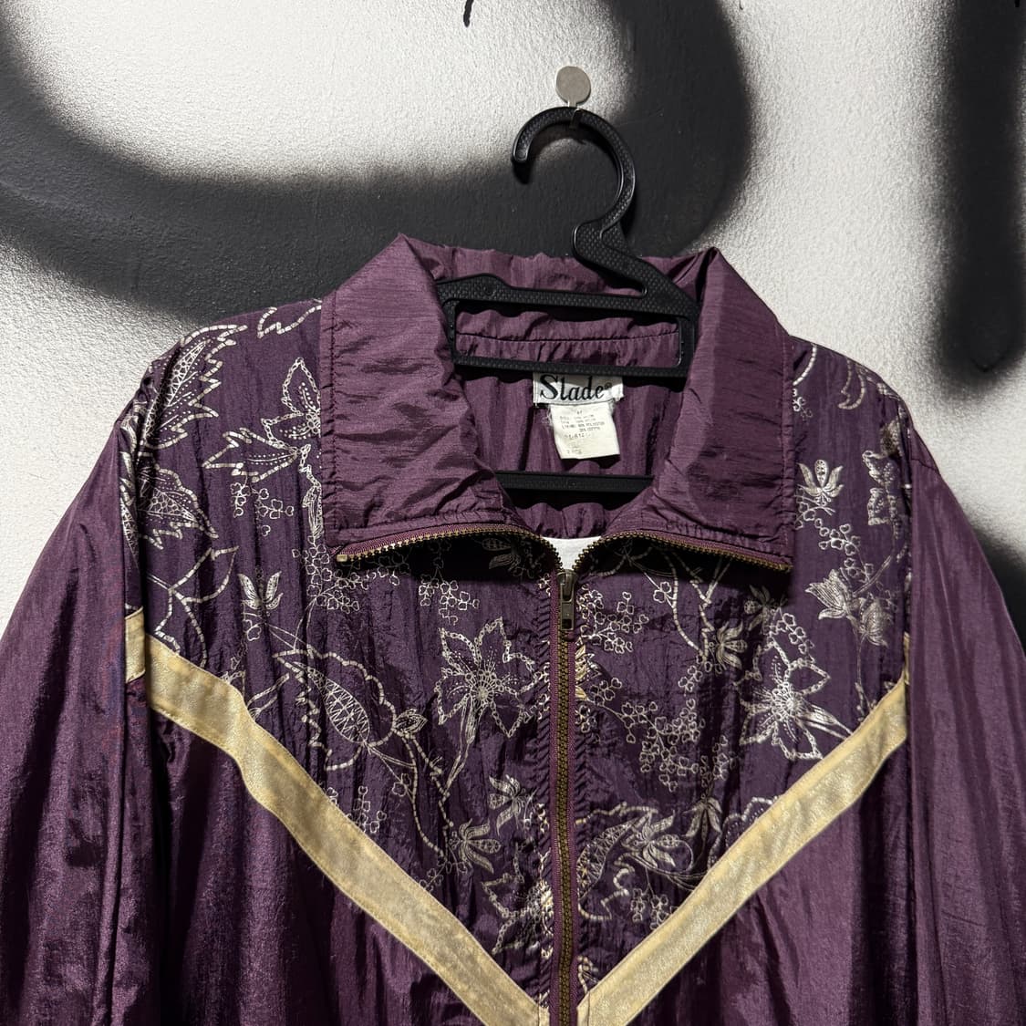 VTG 빈티지 에스닉 바로크 패턴 우븐 집업 윈드브레이커 자켓 상품이미지3