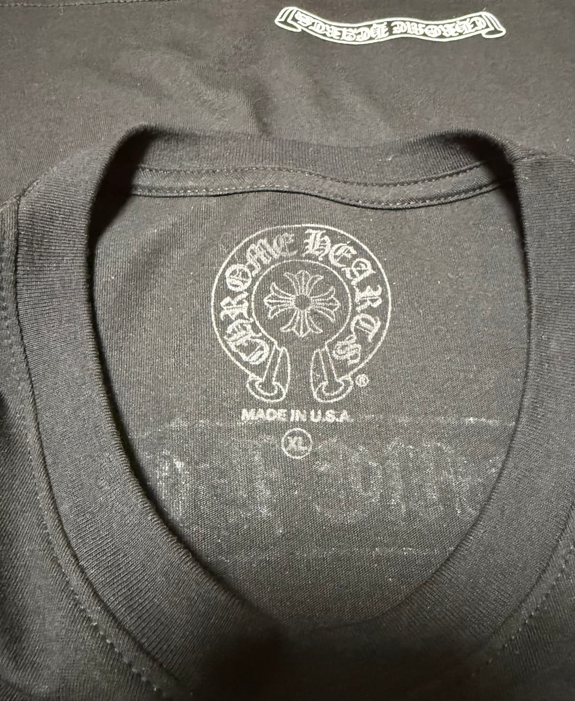 [XL]크롬하츠 스크롤 로고 롱슬리브 상품이미지5