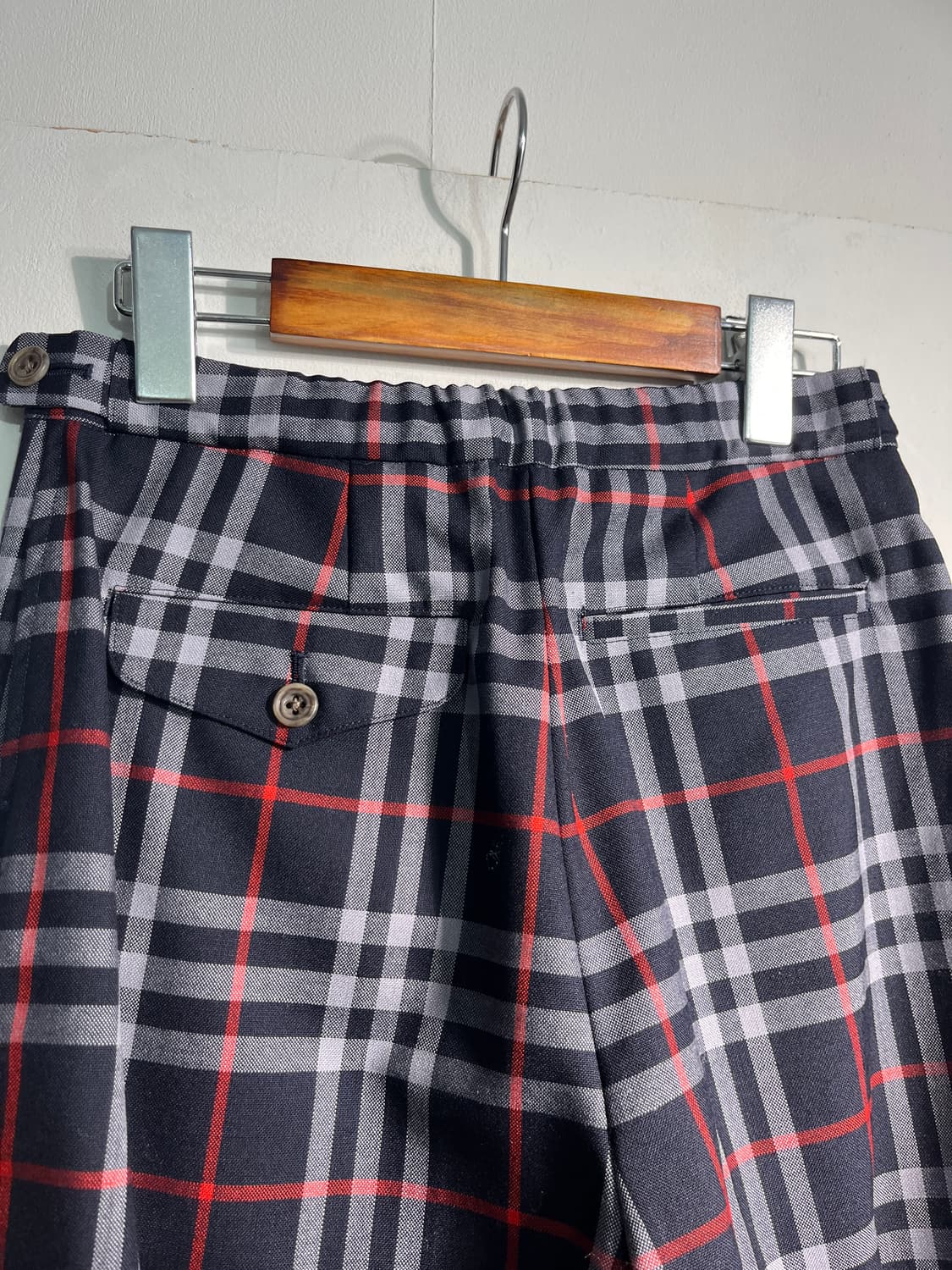 [L] (새상품) burberry 버버리 wool 100% 팬츠 상품이미지6