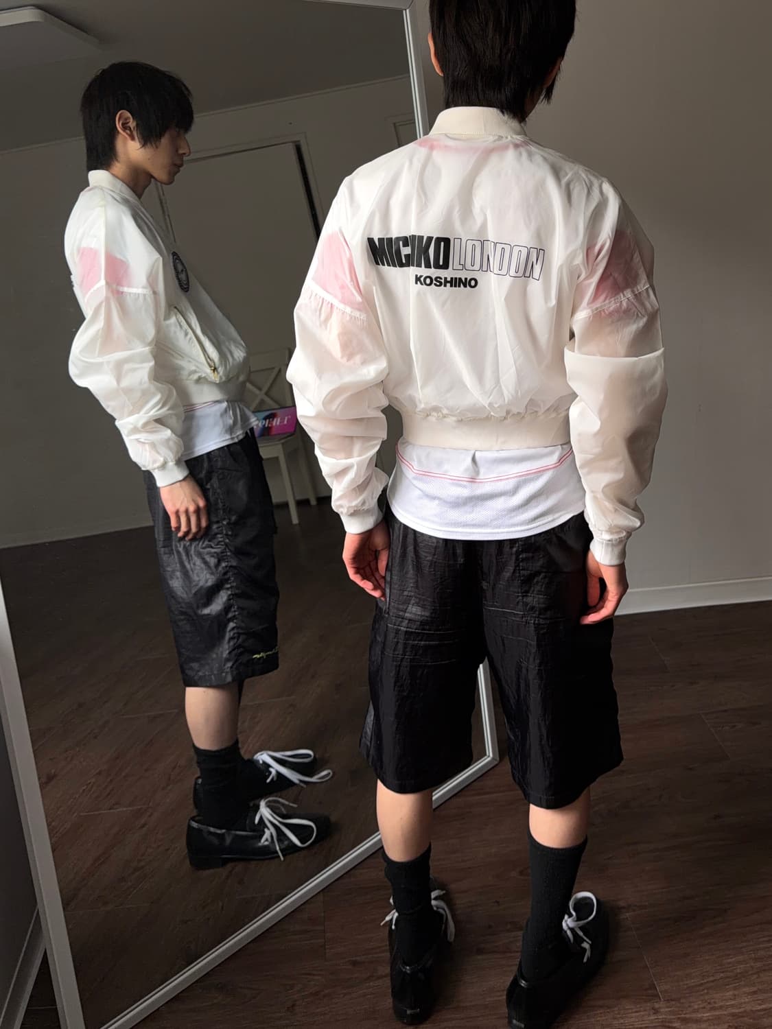 Jouetie x Michiko London Koshino 라이트 봄버 상품이미지2