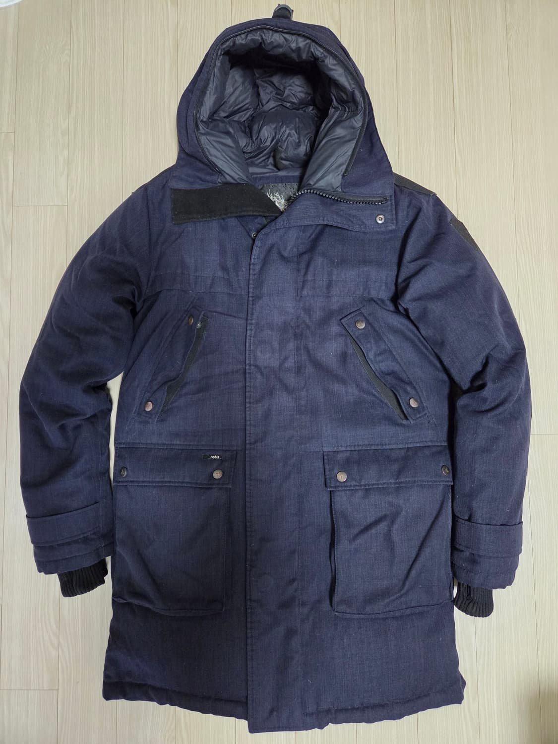 노비스 야테시 네이비 다운 패딩 상품이미지1