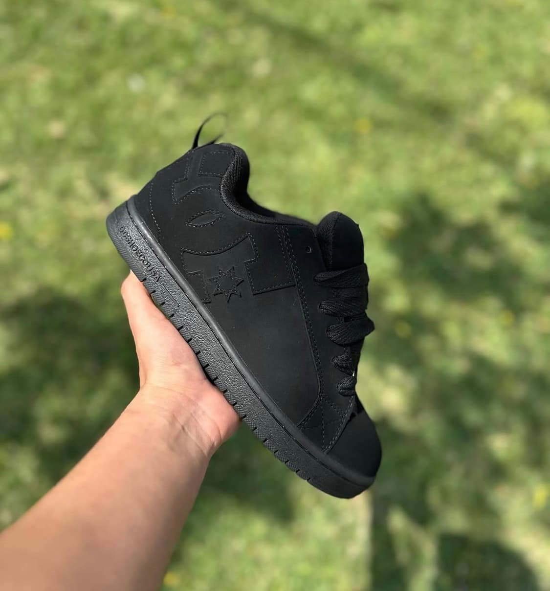 DC SHOES COURT GRAFFIK TRIPLE BLACK 상품이미지2