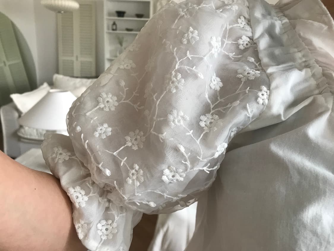 vintage shirring blouse 상품이미지6