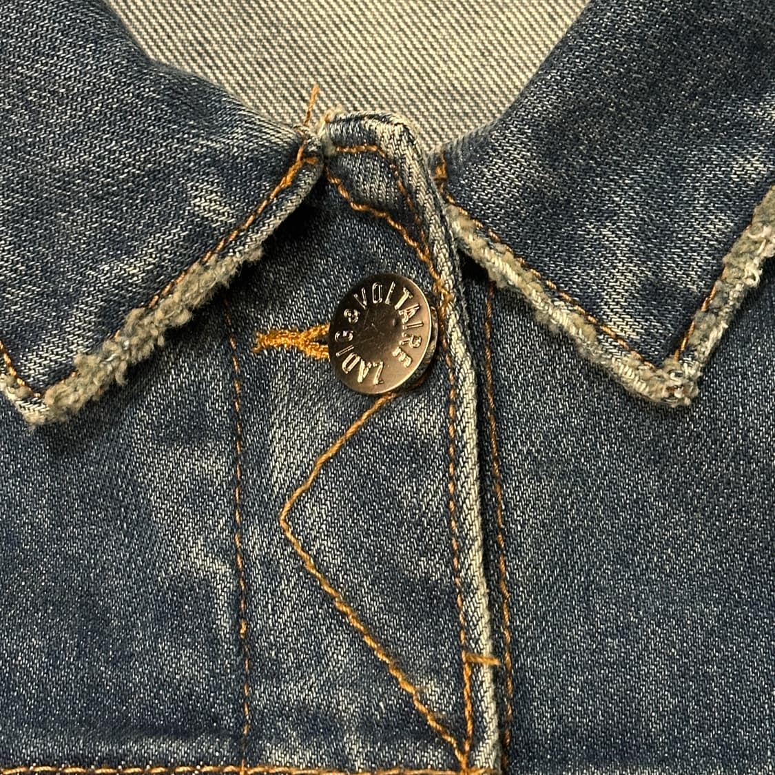 쟈딕앤볼테르 스켈레톤 데님 자켓 (S) 상품이미지4