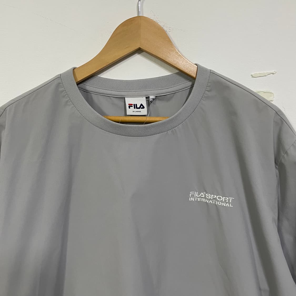 휠라 스포츠 나일론 반팔 그레이 상품이미지3