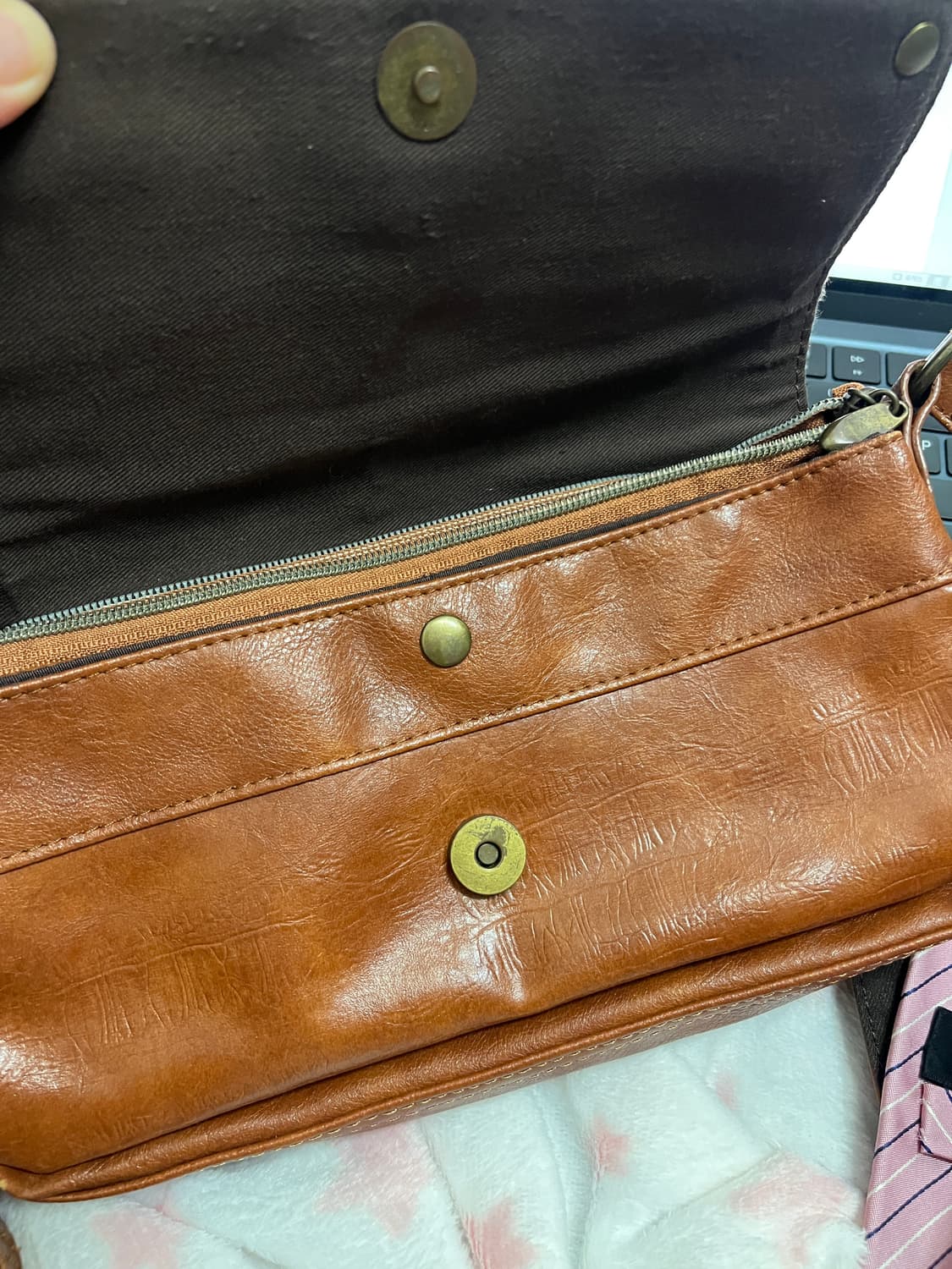 가죽 크로스백 🍪 상품이미지5