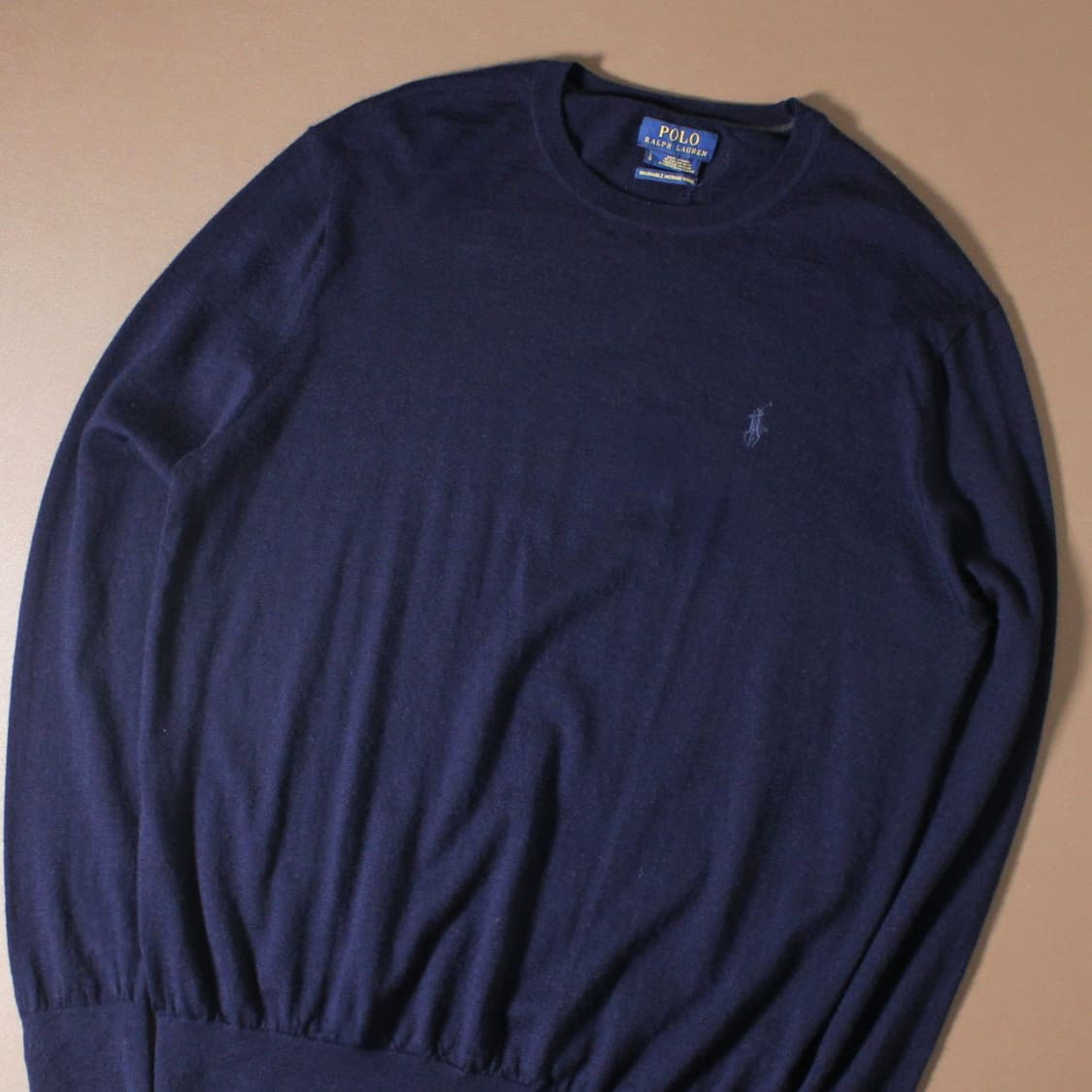 Polo 폴로 랄프로렌 네이비 라운드 니트 상품이미지2