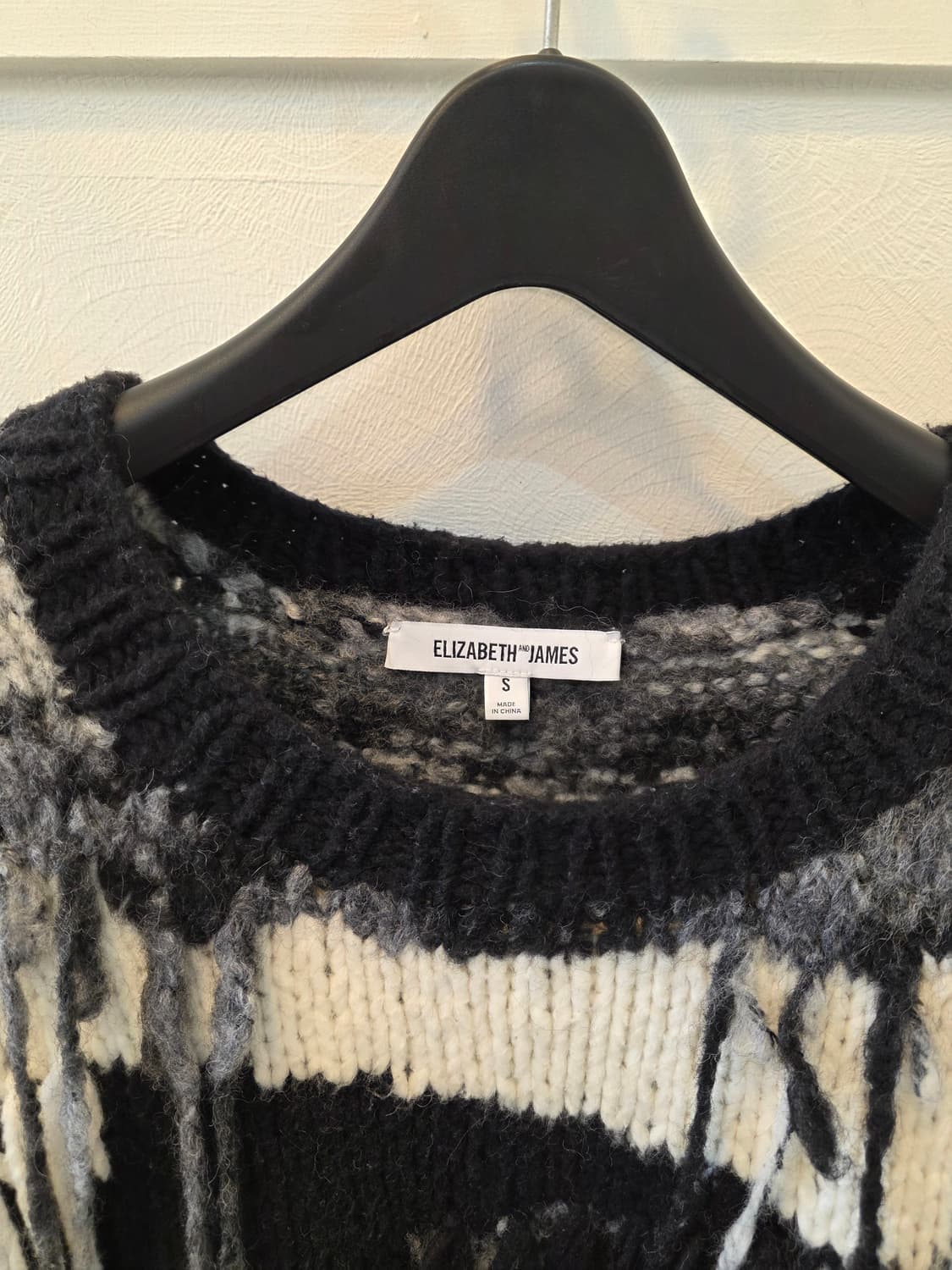 엘리자베스 앤 제임스 프린지 풀오버 스웨터 S사이즈 상품이미지3