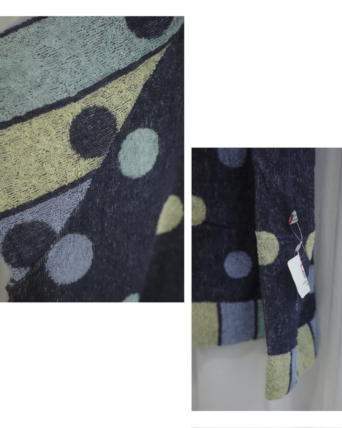 Terry Dot Raglan Dress 상품이미지4