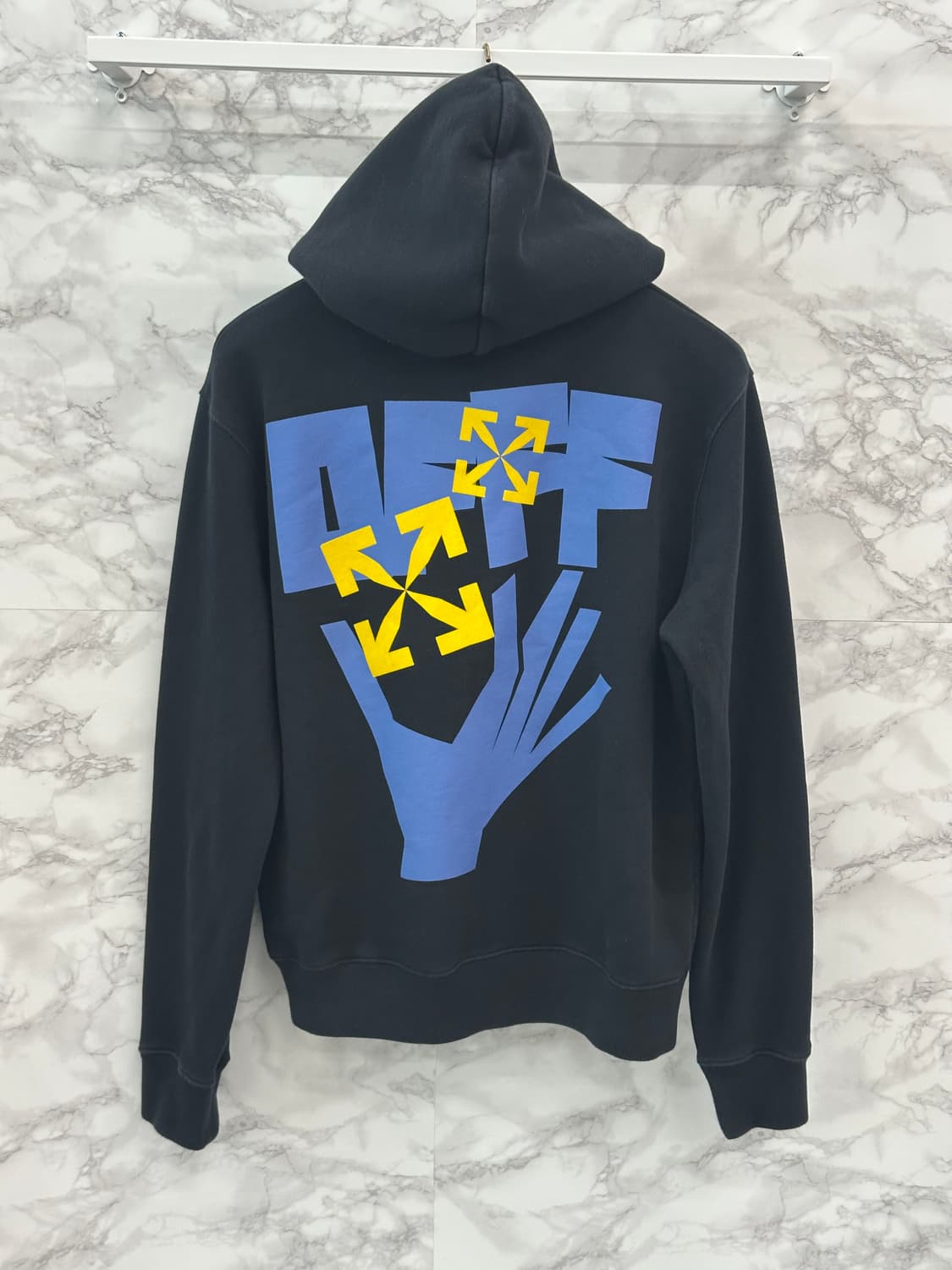 (M) 오프화이트 러버 후드자켓 상품이미지5