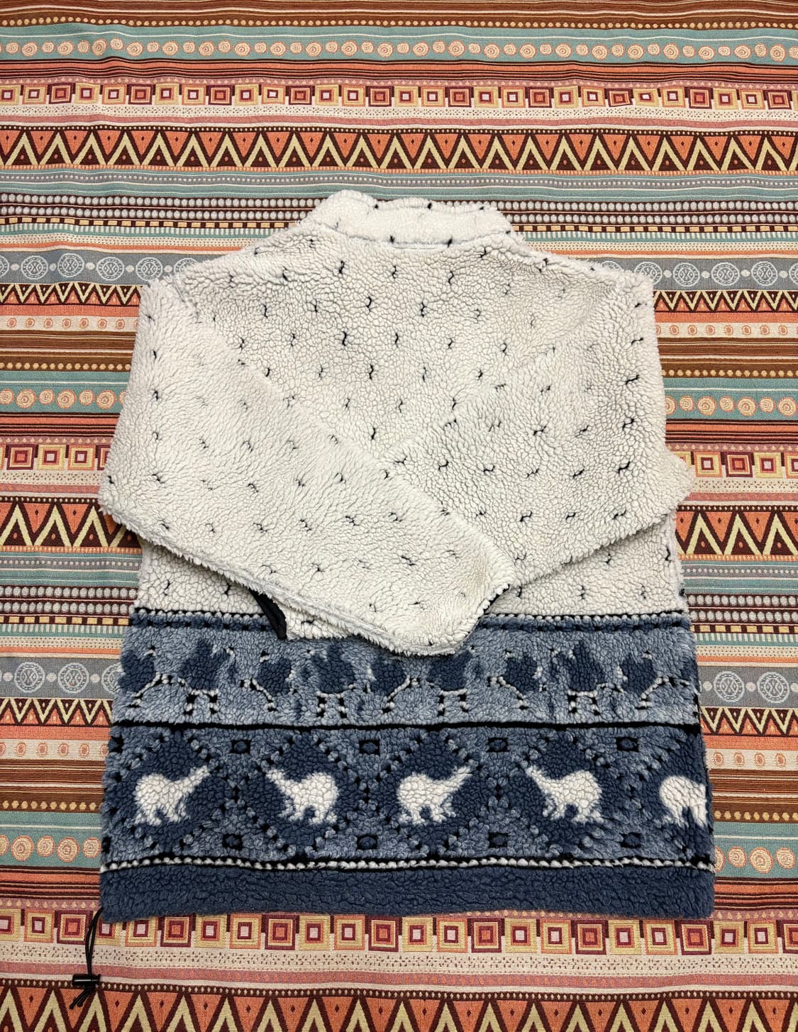 90’s 엘엘빈 플리스 풀오버 맨즈xl 상품이미지4