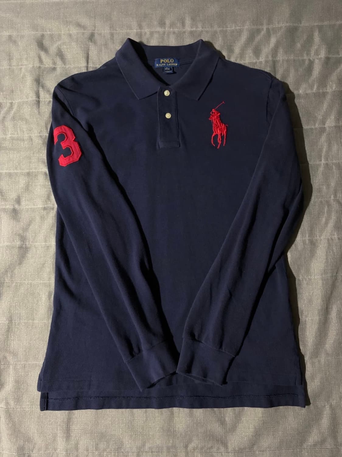 정품)폴로 랄프로렌 긴팔 카라티 상품이미지1