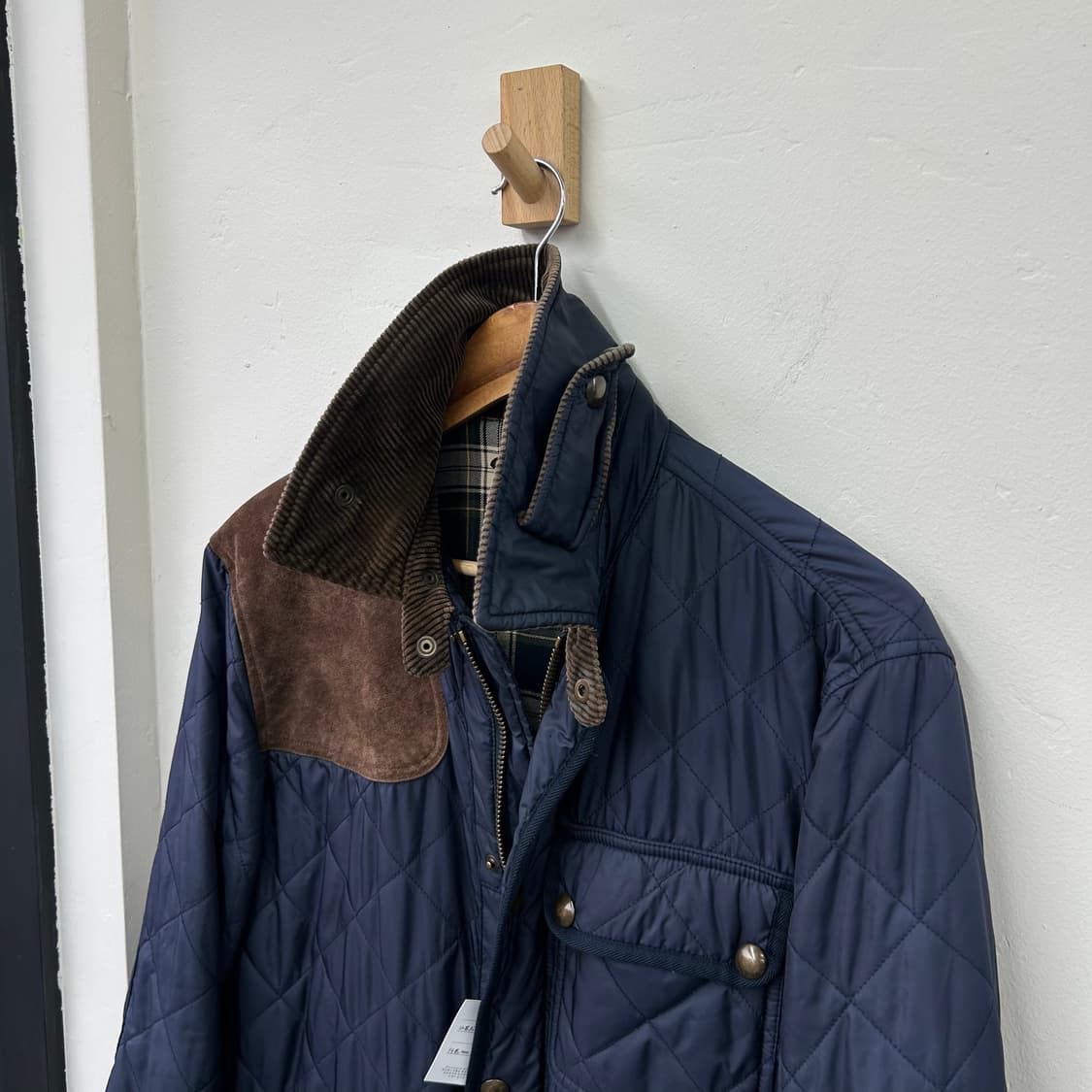 15267- 폴로 랄프로렌 네이비 캠튼 퀄팅 자켓 상품이미지4