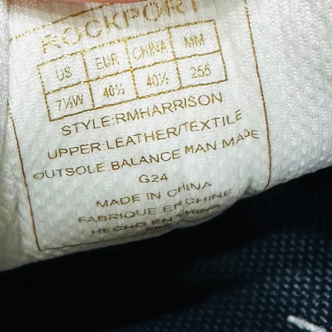 255) 락포트 운동화 남성 남자 신발 헤리슨 스웨이드 상품이미지9